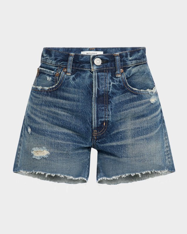 Lattingtown Cut-Off Denim Shorts